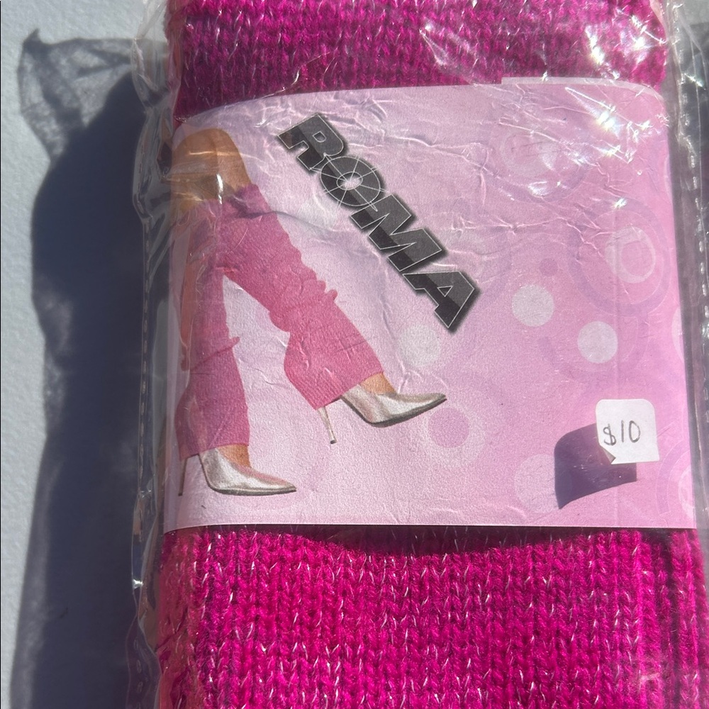 Roma Fuchsia Women's Leg Warmers
